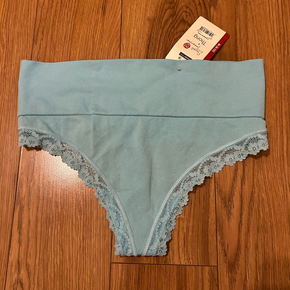 Brand new w/ tag baby blue tummy control thong